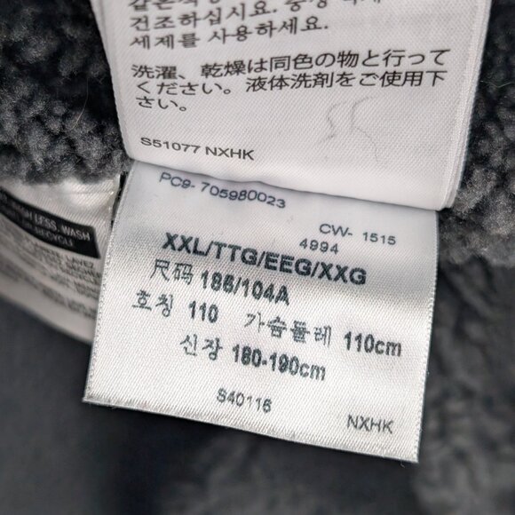 Levis Sherpa Trucker Jacket Corduroy Black Like New  - men's XXL - Picture 6 of 8